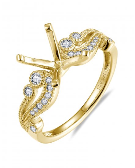 SEMI MOUNT DIAMOND ENGAGEMENT RING (TR5963)